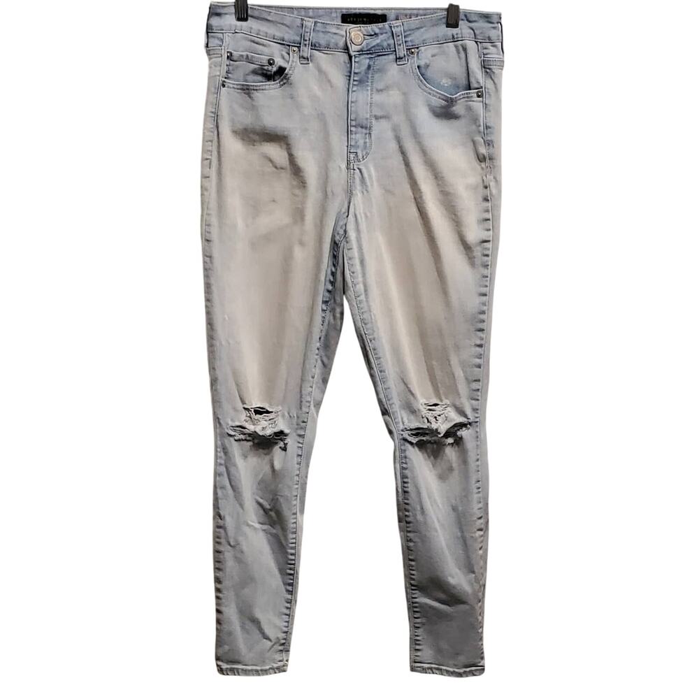 Aeropostale High Waisted Distressed Jegging Jeans Siz 10
